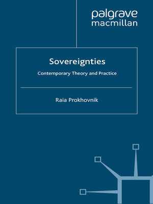cover image of Sovereignties